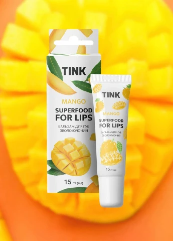 Зволожуючий бальзам для губ Mango, 15 мл Tink (304726759)