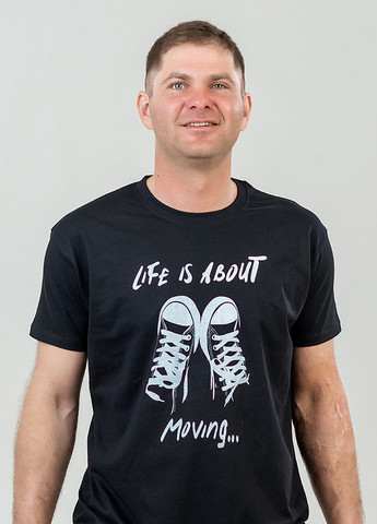 Чорна футболка Sol's