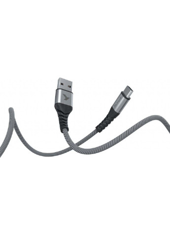Дата кабель (4897058531152) Pixus usb 2.0 am to type-c 1.0m flex gray (239382702)