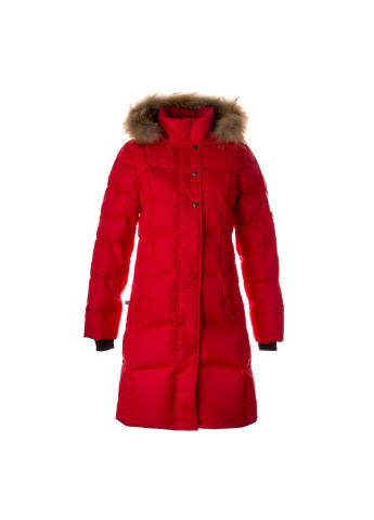 Червоне зимнє Пальто-пуховик YESSICA Huppa