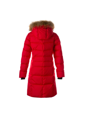 Червоне зимнє Пальто-пуховик YESSICA Huppa
