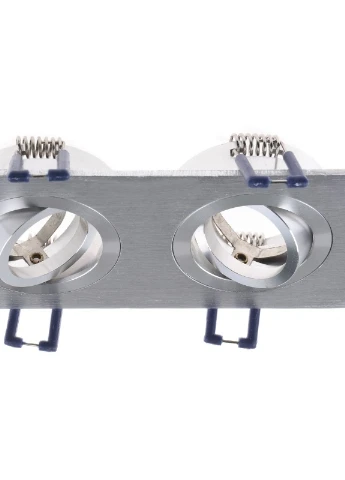 Светильник точечный HDL-DT 102/2 Aluminium Brille (253893323)