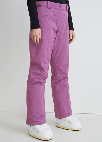 Фиолетовые спортивные зимние прямые брюки C&A