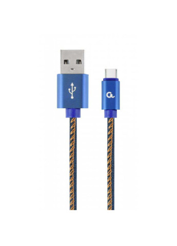 Дата кабель (CC-USB2J-AMCM-2M-BL) Cablexpert usb 2.0 am to type-c 2.0m (239382804)