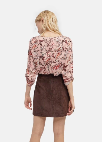 Розовая блуза демисезон Stradivarius