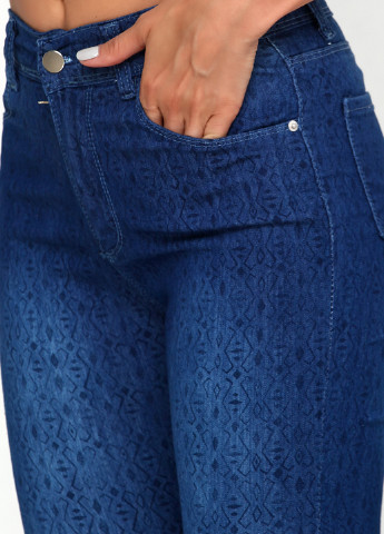 Синие демисезонные зауженные джинсы MRS