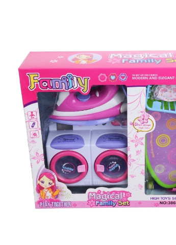 Игровой набор Стиральная машина, гладильная доска, утюг IE343 NaNa (253923197)