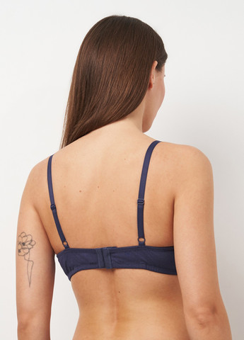 Синій бюстгальтер Bench з кісточками поліамід