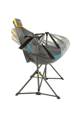 Крісло-гойдалка розкладне Rocky Blue/Grey (244027) Uquip (253114942)