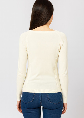 Молочний демісезонний пуловер пуловер Sassofono