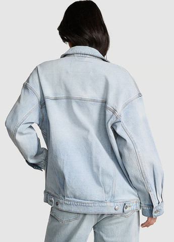 Блакитна демісезонна куртка Victoria's Secret