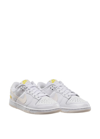 Белые демисезонные кроссовки fd0803-100_2024 Nike Dunk Low