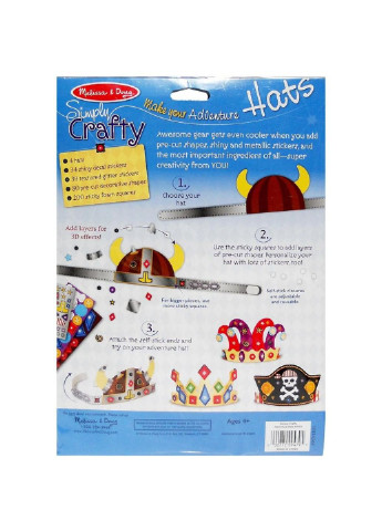Набір для творчості Створи свій капелюх (MD9479) Melissa&Doug (249608981)