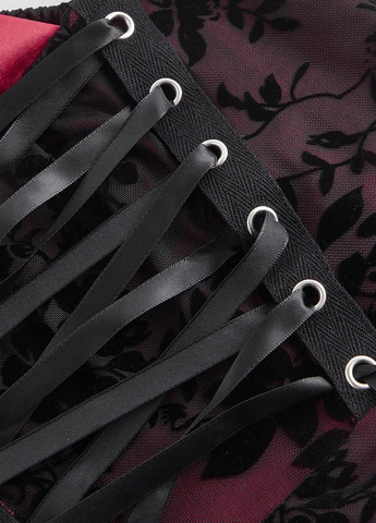 Чорна коктейльна, вечірня сукня SHEIN з квітковим принтом