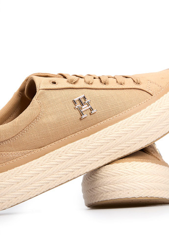 Темно-бежеві кеди Tommy Hilfiger