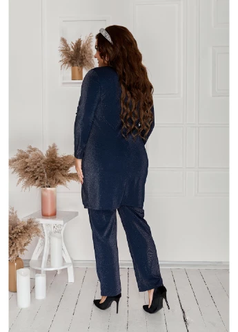 Костюм 163-2 56 Темно-синій N.N.C.Fashion (223390542)