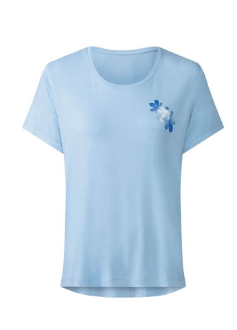 Голубая всесезон пижама (футболка, брюки) футболка + брюки Esmara