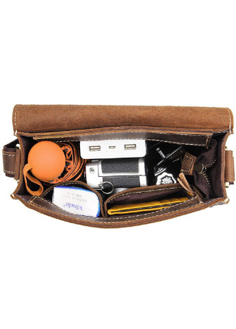 Мужская кожаная сумка 22,5х17х6 см Vintage (252129338)