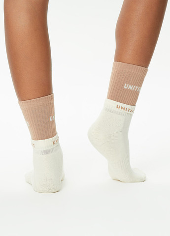 Білі шкарпетки UNITED4 написи (329058701)