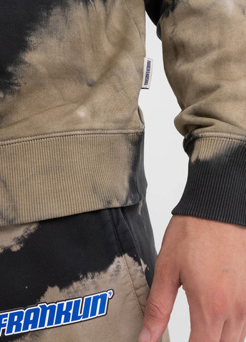 Комбинированный свитшот Franklin & Marshall тай-дай без декора (302807660)