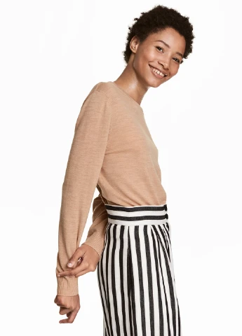 Бежевий демісезонний джемпер джемпер H&M