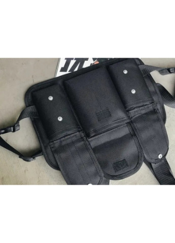 Бронежилет HGUL+BAG нагрудна сумка 00444 чорна No Brand (253016840)