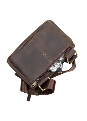 Мужская кожаная сумка 23х14х4,5 см Shvigel (252132757)