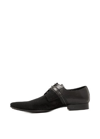Черные классические туфли Basconi на шнурках