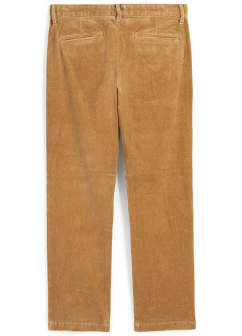 Светло-коричневые кэжуал демисезонные прямые брюки C&A