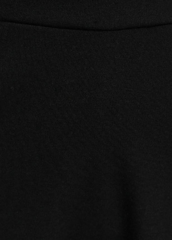 Черная кэжуал однотонная юбка Amplebox мини
