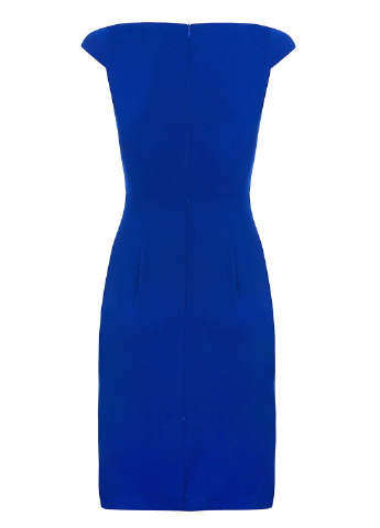 Синее кэжуал платье Kseniya Litvynska однотонное