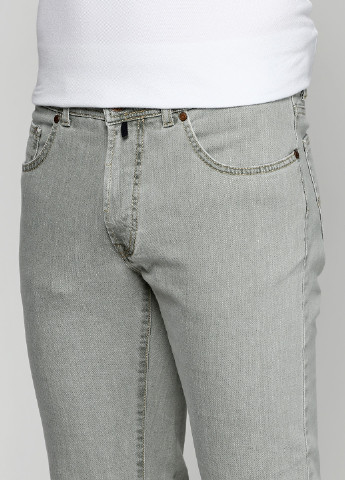 Светло-серые демисезонные зауженные джинсы Westbury