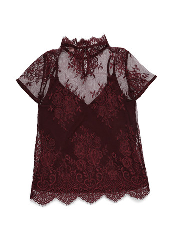 Бордовая блуза Anna Field