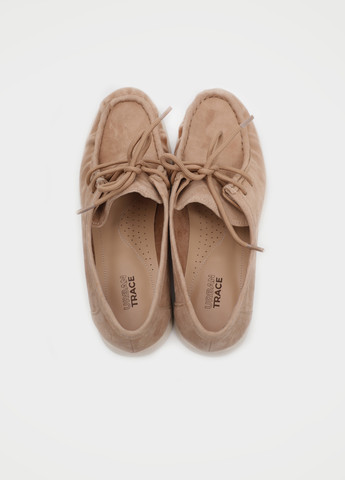 Бежевые мокасины Respect