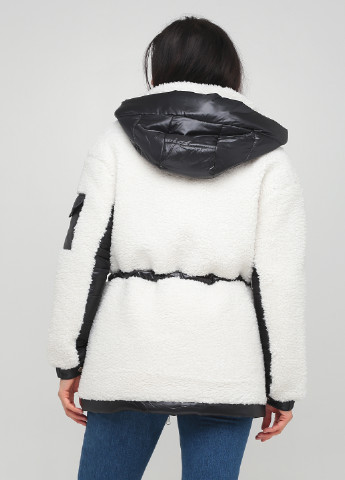 Молочна зимня куртка двостороння Snow Owl