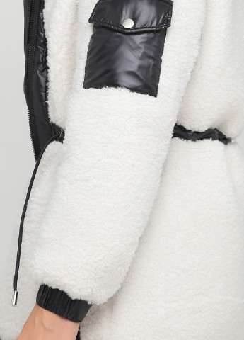 Молочна зимня куртка двостороння Snow Owl
