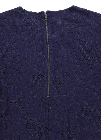 Темно-синее кэжуал платье а-силуэт Esprit однотонное