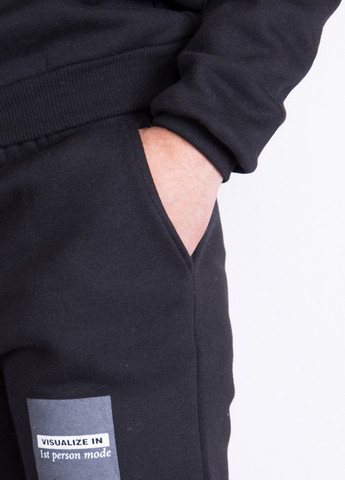Черные спортивные демисезонные джоггеры брюки Time of Style