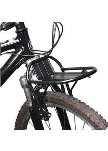 Передний вело багажник подставка держатель для велосипеда алюминиевый нагрузка до 15 кг (22375-Нов) Unbranded (253475421)