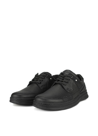 Кэжуал черные мужские туфли Esco на шнурках