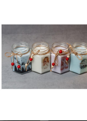 Новогодняя подарочная handmade свеча "Девушка" 38-40 часов горения BeautlyMaysternya (255288276)