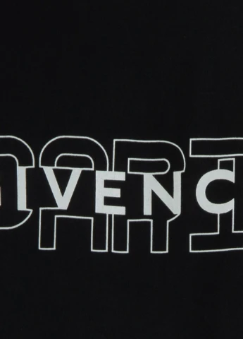 Черная футболка Givenchy