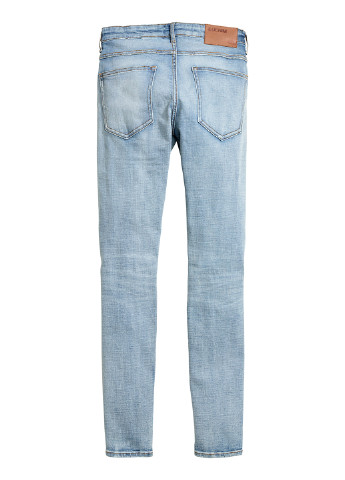 Голубые летние джинсы Модель H&M