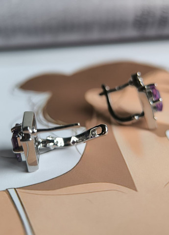 Серьги Silver Flame (353782457)