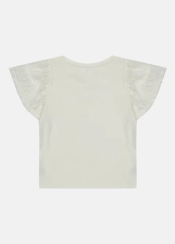 Белая летняя футболка H&M