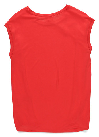 Красная летняя футболка PEP