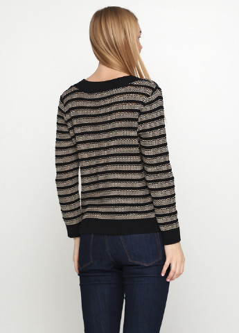 Черный демисезонный пуловер пуловер Skovhuus