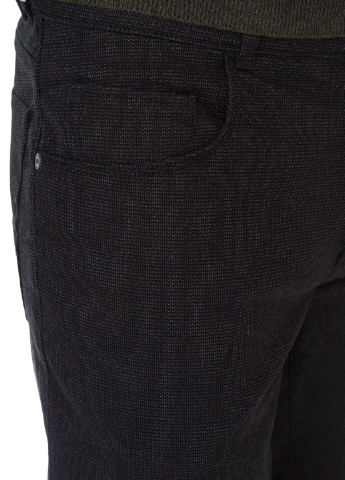 Черные зимние брюки Trussardi Jeans