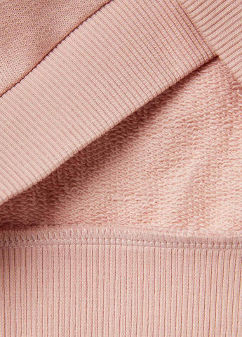 United Colors of Benetton світшот однотонний світло-рожевий кежуал бавовна, трикотаж