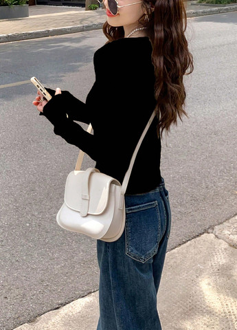 Чорний демісезонний светр SHEIN